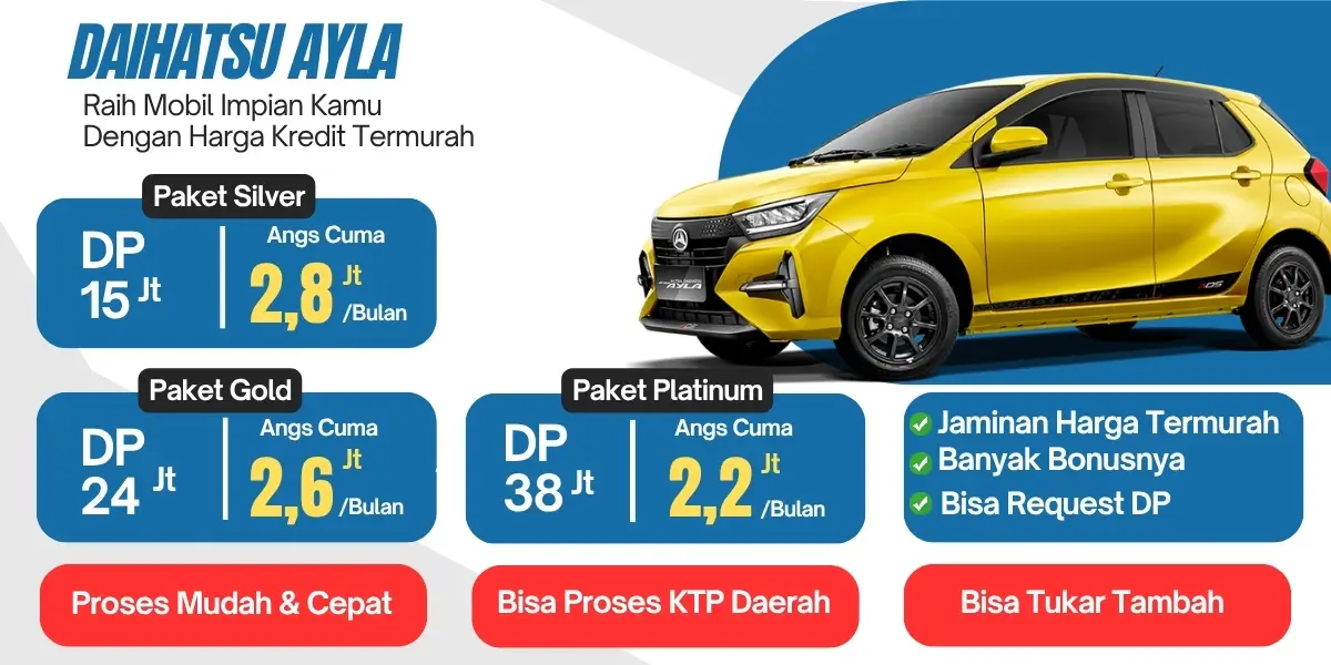 Promo Kredit Daihatsu Ayla 2025