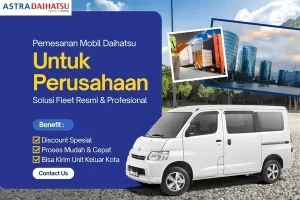 Mobil Gran Max Daihatsu siap kirim untuk fleet perusahaan logistik